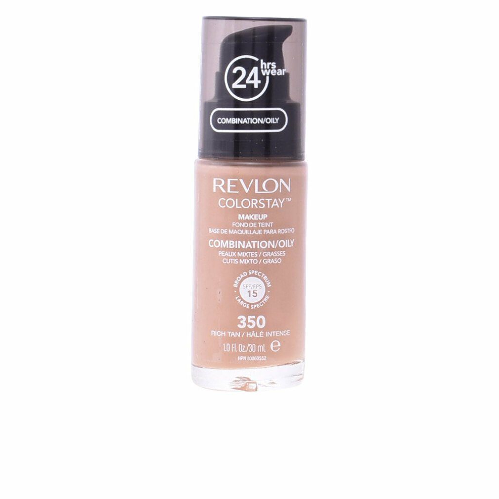 Foundation ColorStay Makeup 30ml - 350 Rich Tan Mischhaut/ Ölige Haut