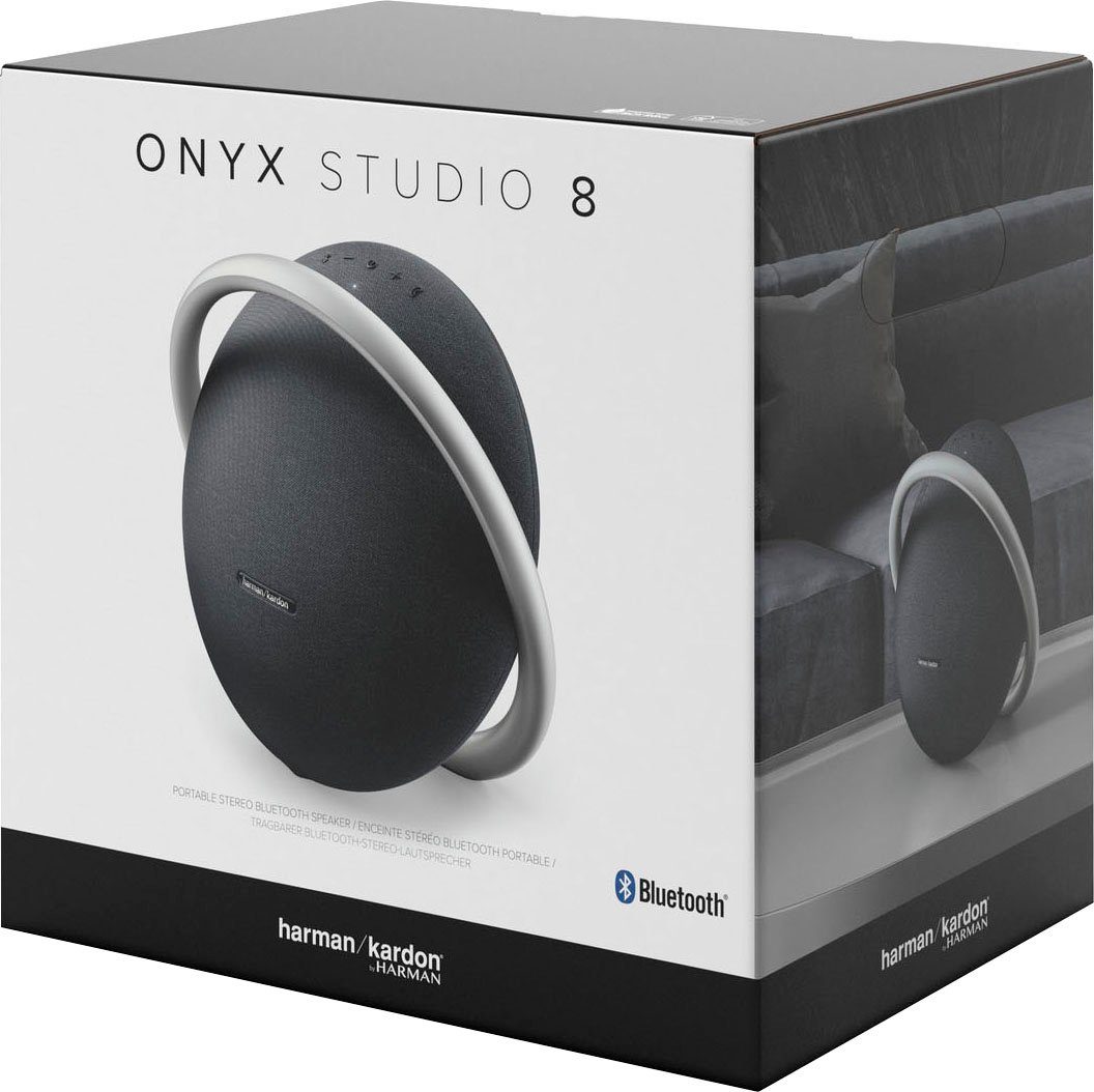 (50 schwarz Bluetooth-Lautsprecher 8 Studio Onyx Harman/Kardon W)