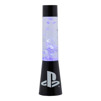 Paladone LED Dekolicht Playstation Kunststoff Lavalampe / Glitzerlampe
