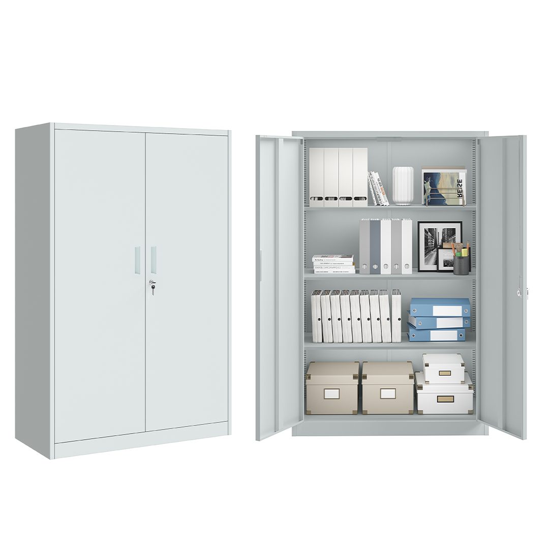 STEELSØN Aktenschrank Regulus aus Stahl (Grau) günstig online kaufen