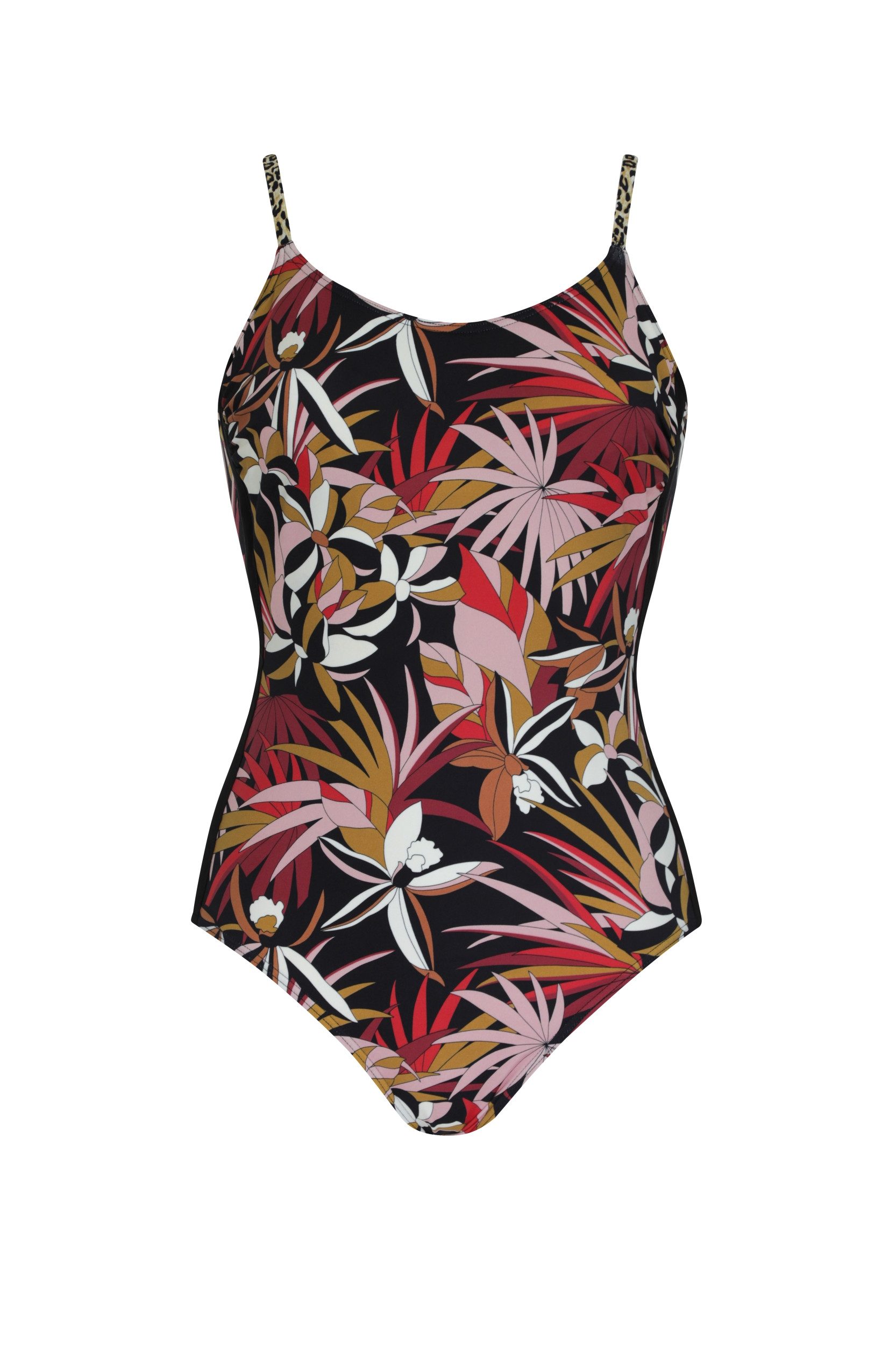 Olympia Badeanzug Badeanzug schwarz/multicolor