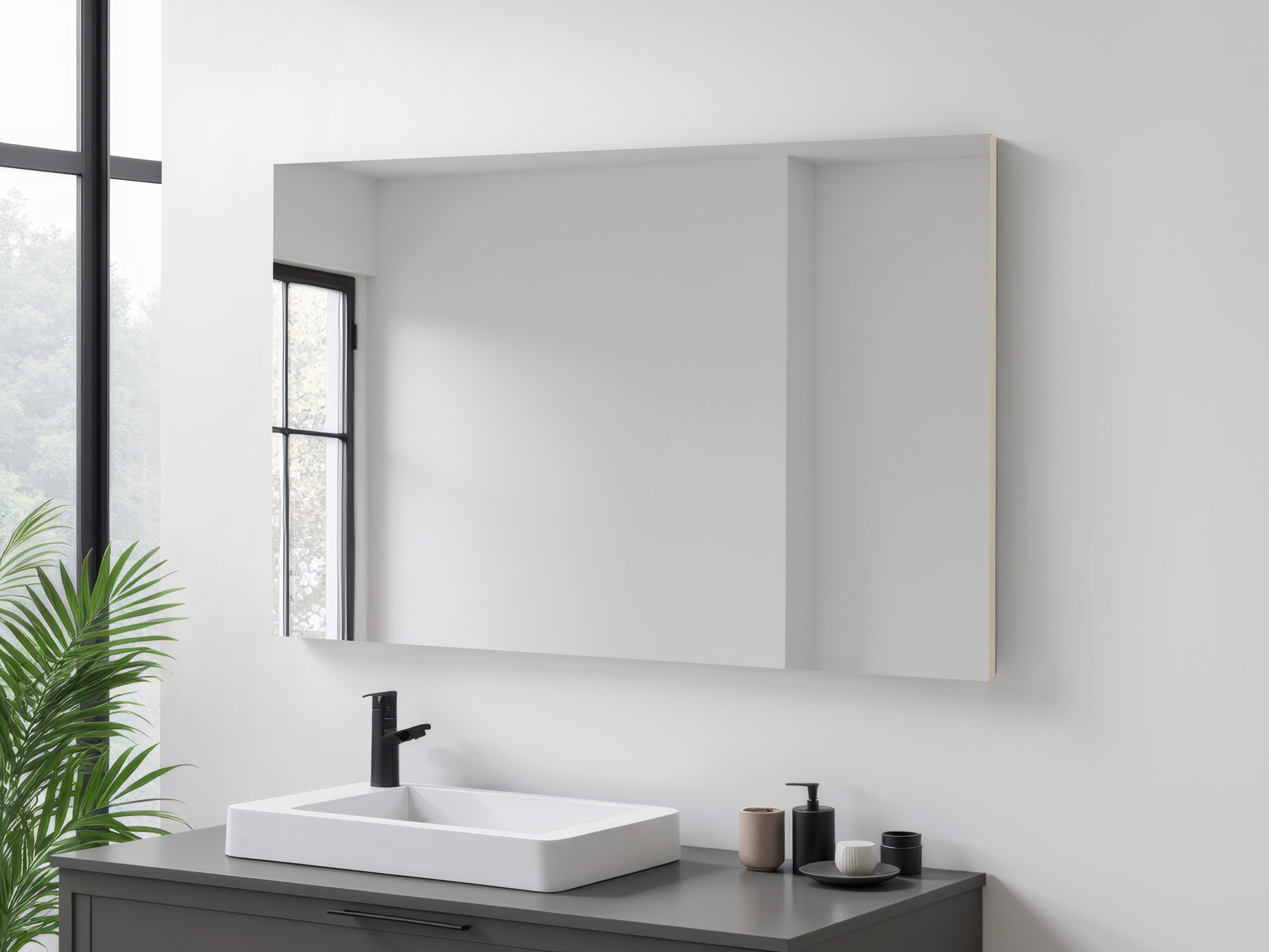 welltime Badspiegel Florenz, in drei Breiten (60cm,80cm,100cm)