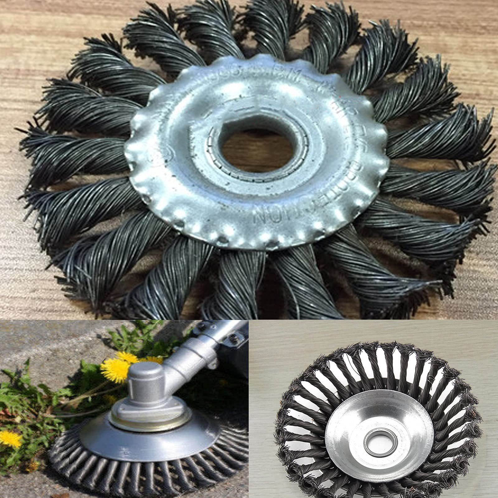 Youyijia Interdentalbürsten Wildkraut,25,4x200mm ProfiFugenbürste Unkrautbürste Wildkrautbürste