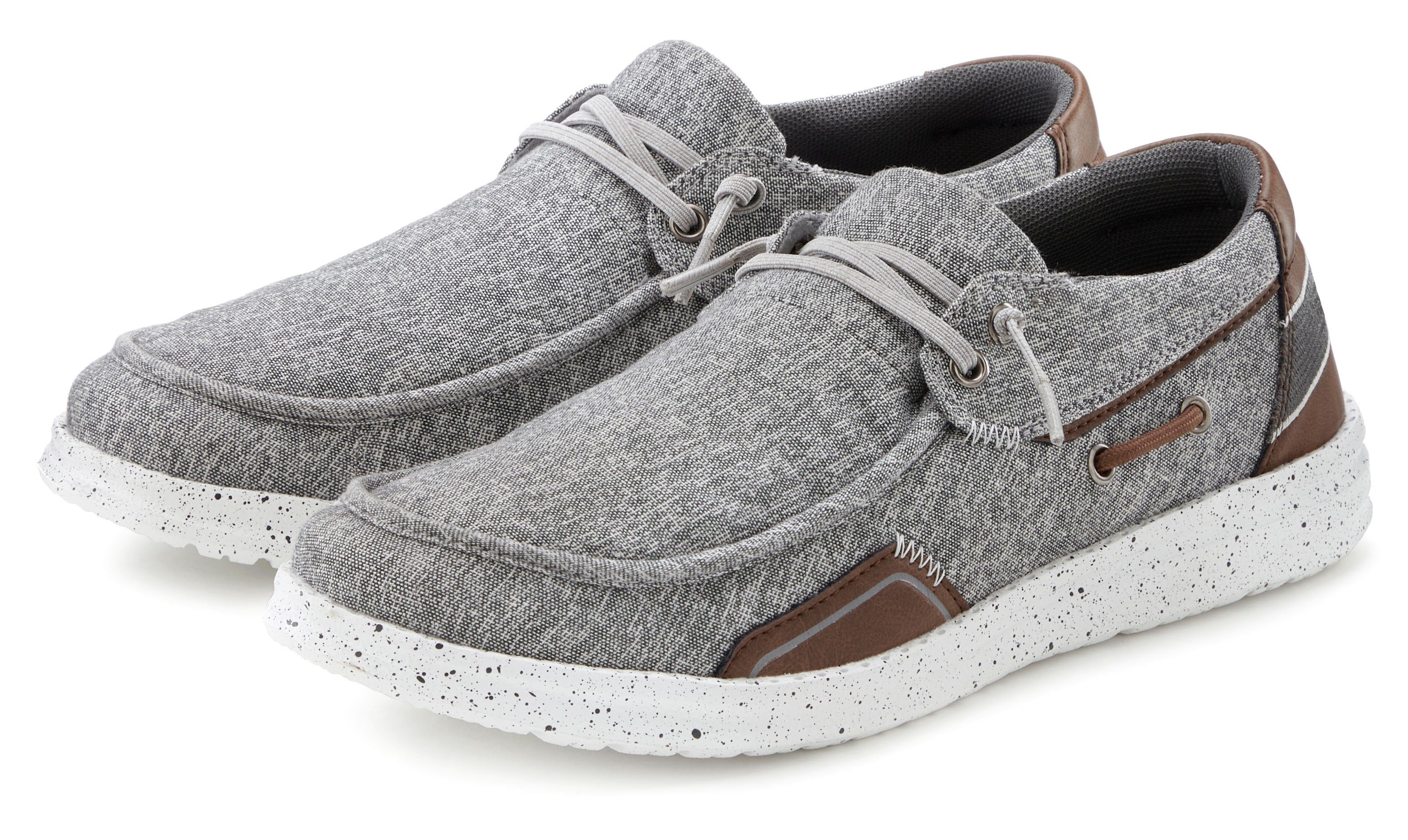 VEGAN Freizeitschuh, John ultraleichter Sohle Sneaker Devin mit Slipper, Sneaker Slip-On