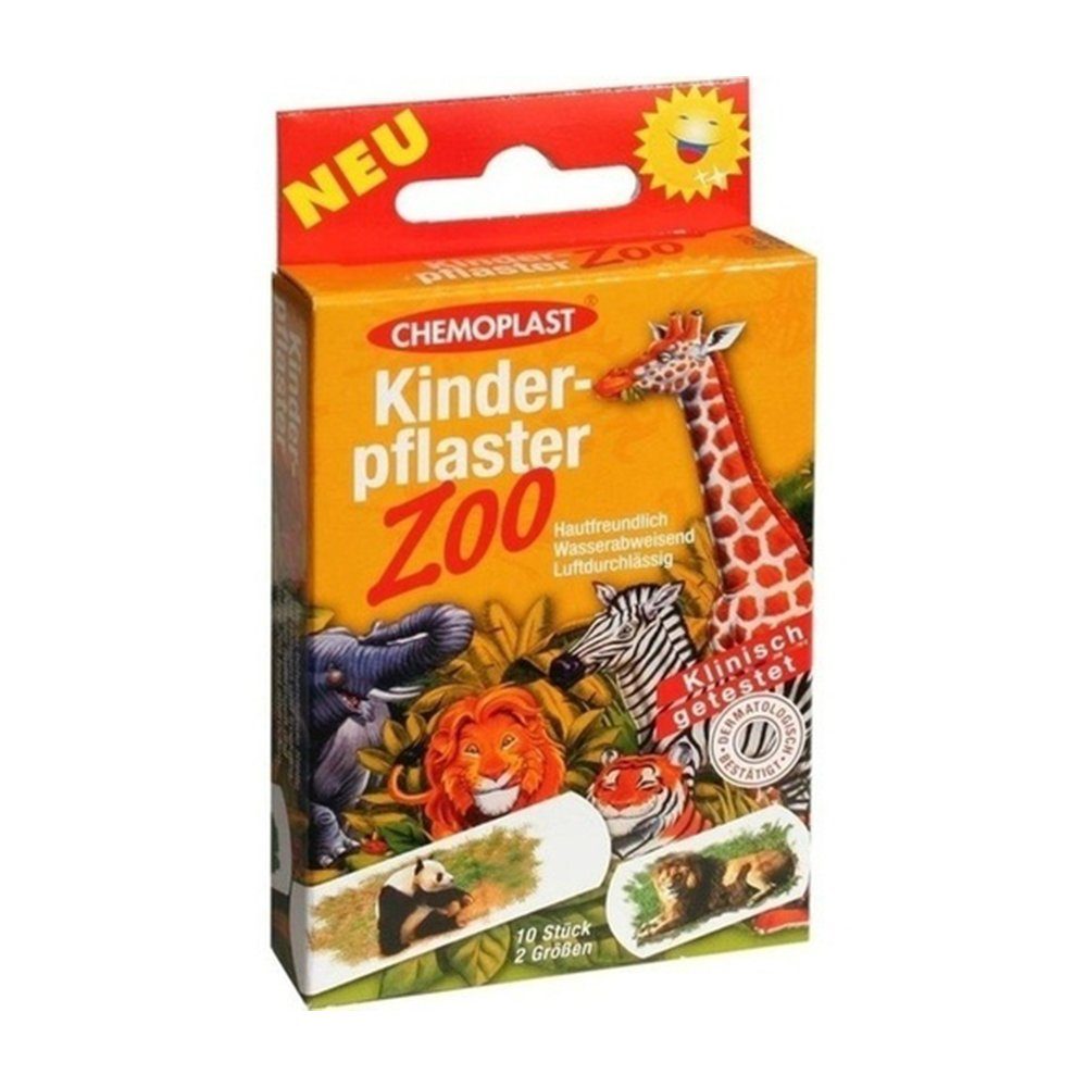 Axisis GmbH Wundpflaster KINDERPFLASTER Zoo 2 Größen, 10 St (10 St)