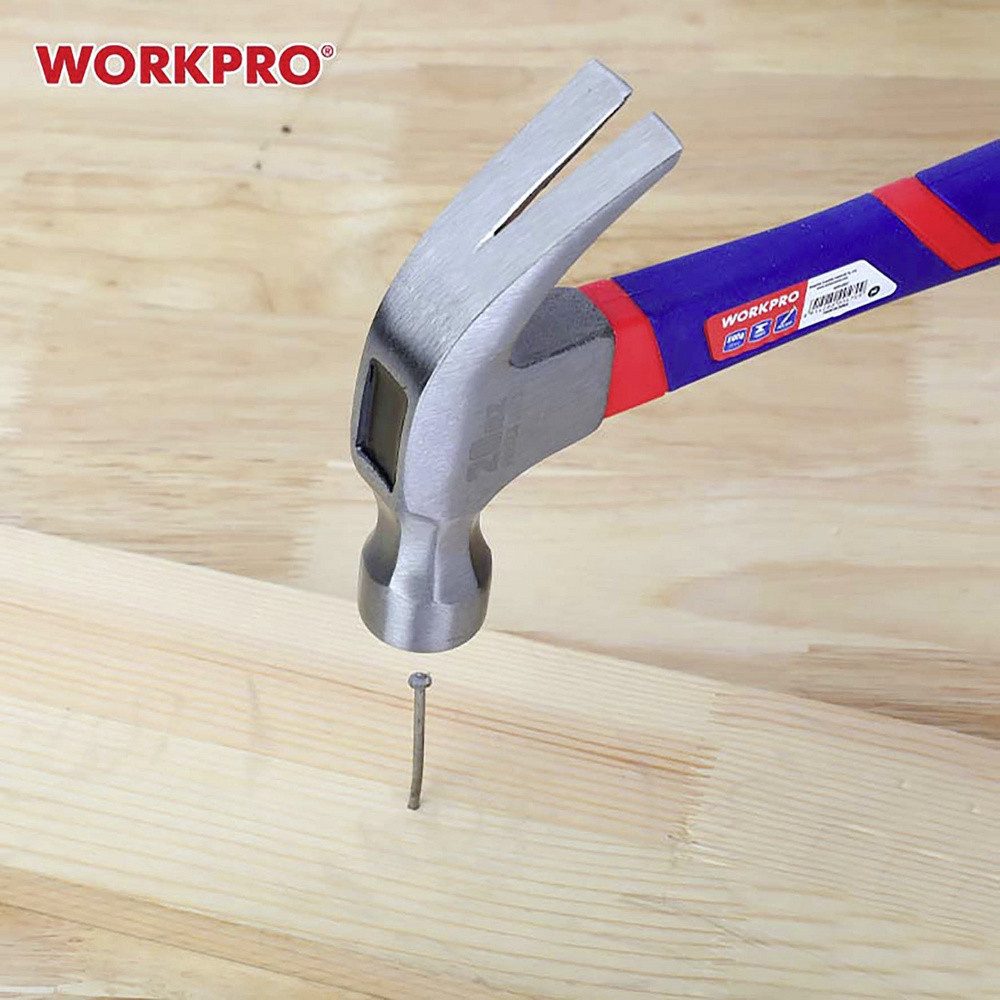 WorkPro Hammer WorkPro WP241009 Klauenhammer ergonomischer günstig online kaufen