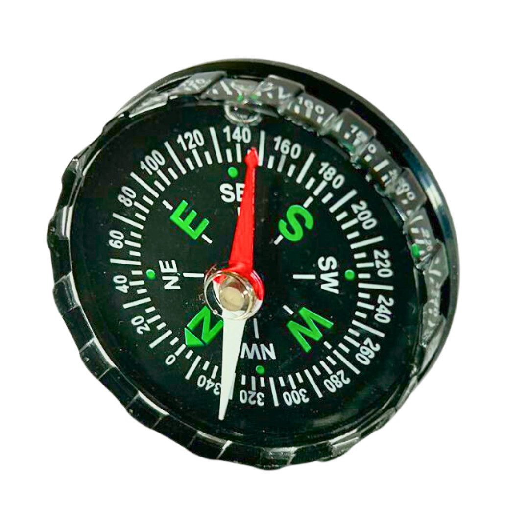 RACEL Kompass Kompass Mini Taschenkompass 4,5 cm Outdoor Wandern Navigation, Kompakt & zuverlässig