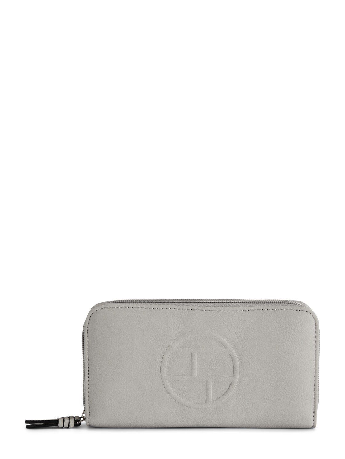 Portemonnaie mid TOM grey mit TAILOR Clutch Logo-Prägung Rosabel