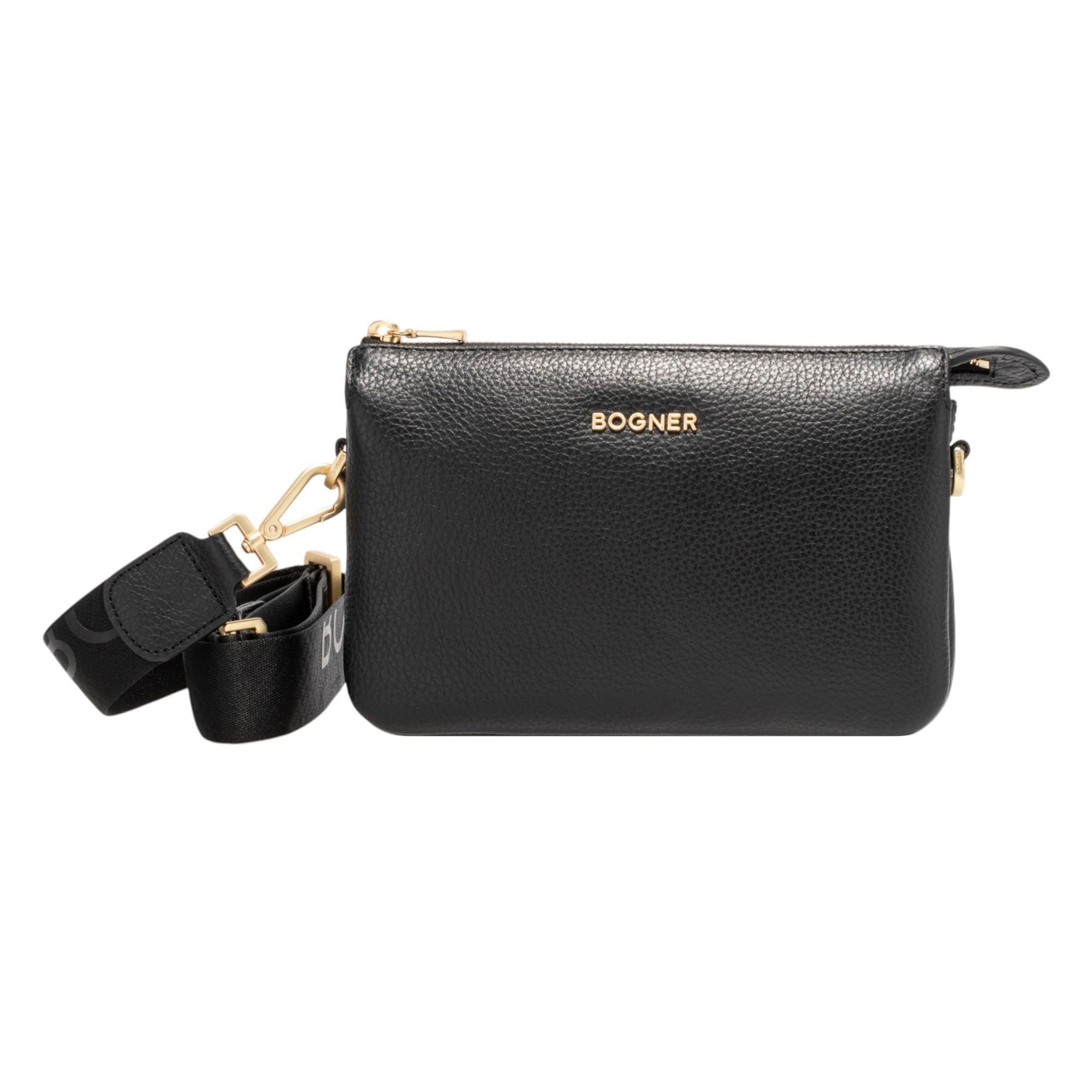 BOGNER Umhängetasche Wallis, Leder