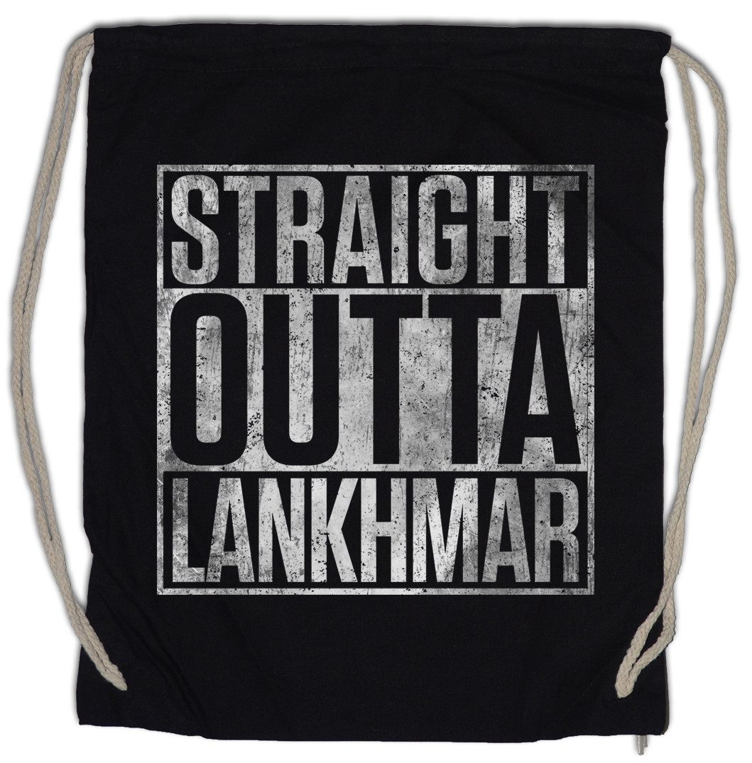 Turnbeutel Straight Outta Lankhma Turnbeutel Fafhrd And The Fun TV Gray Mouser