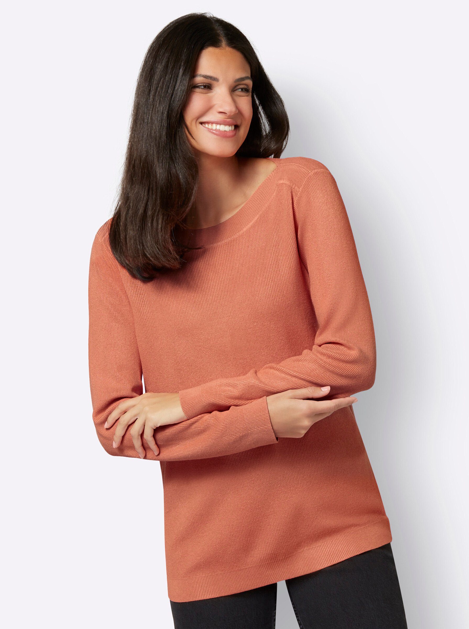 Strickpullover Langarm-Pullover