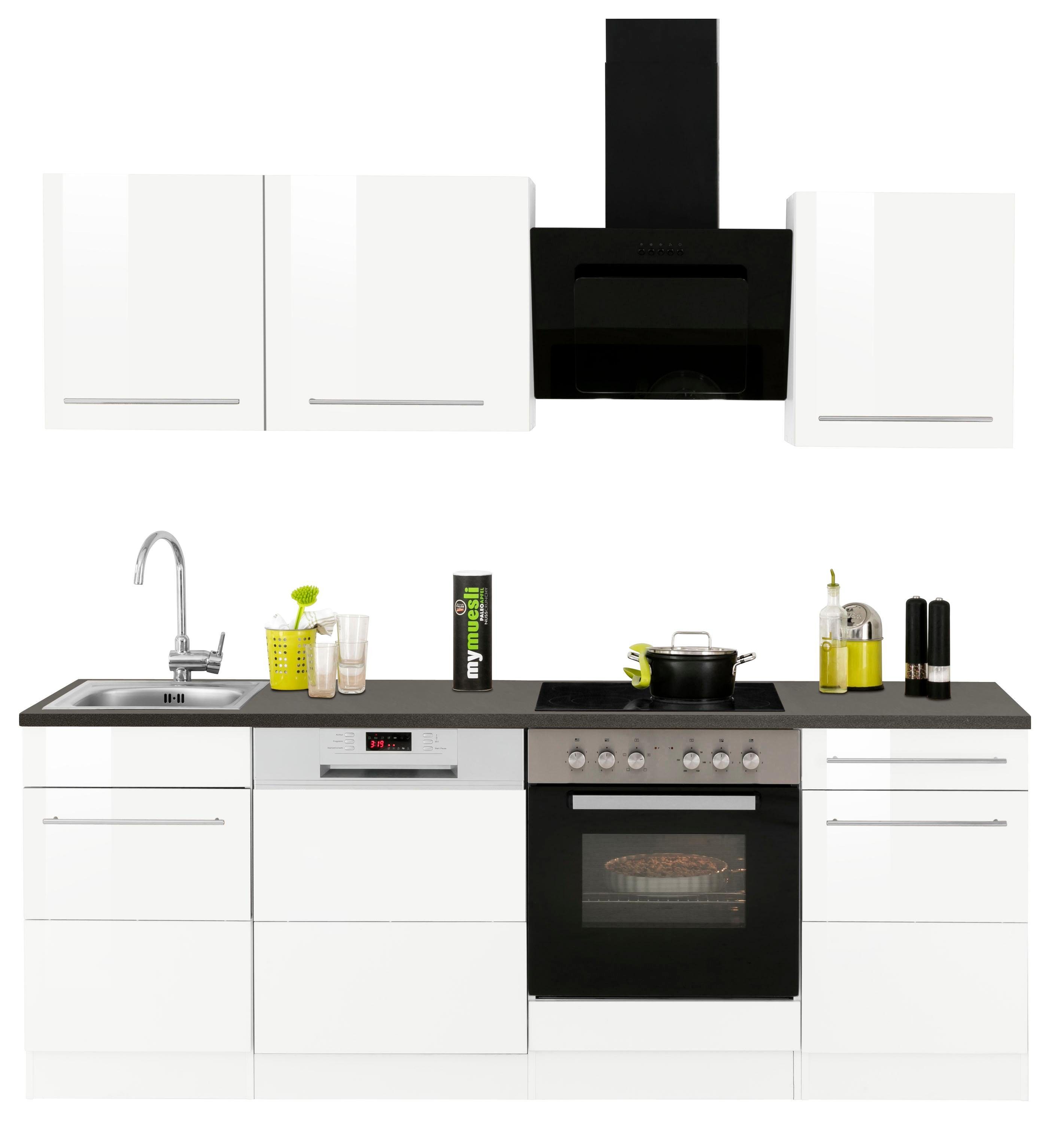 KOCHSTATION Küchenzeile KS-Trient, ohne E-Geräte, Breite 220 cm günstig online kaufen