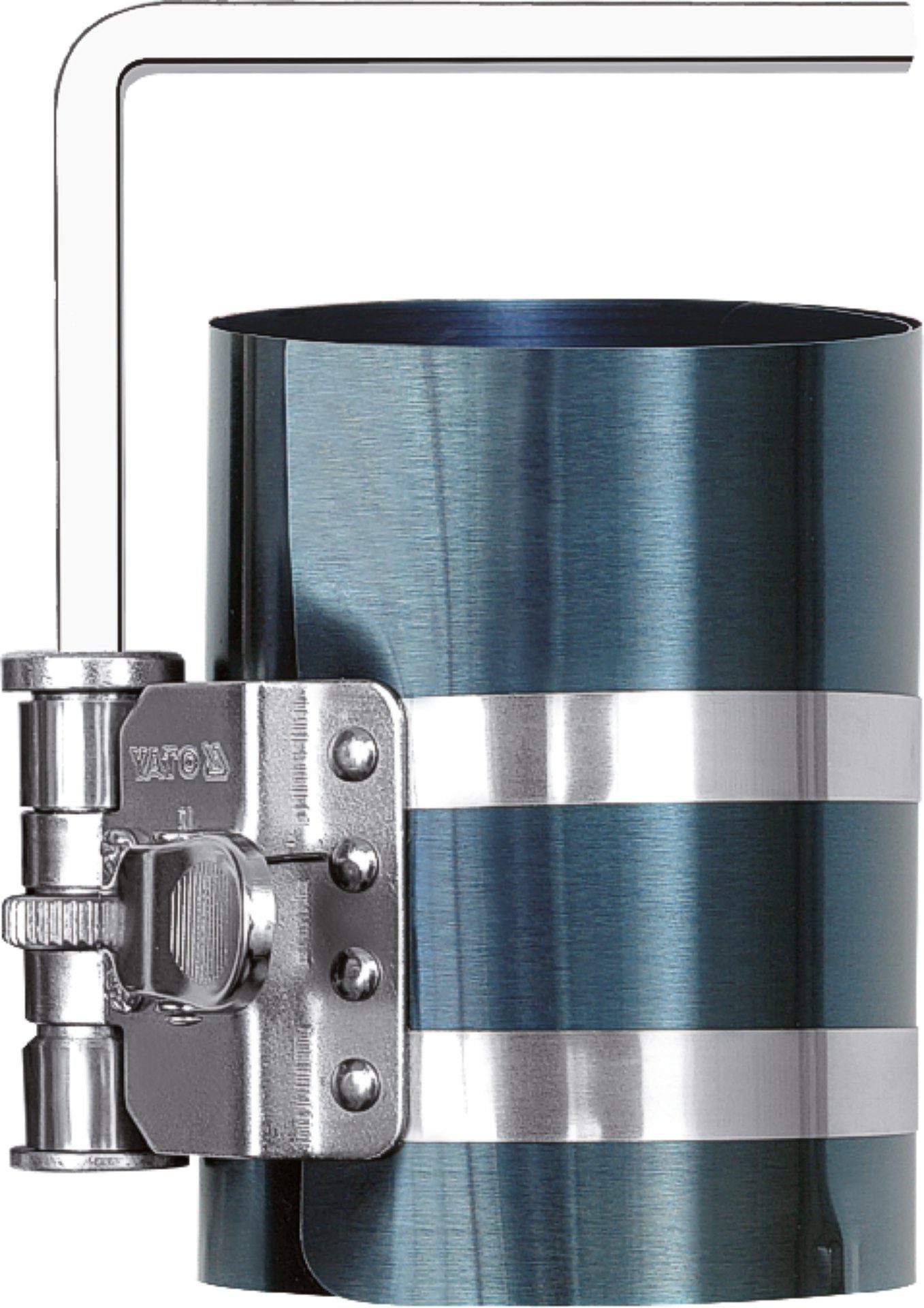 Yato Gabel- und Ringschlüssel Kolbenringzange, 90–175 mm, H 100 mm (Kompletter Maulringschlüssel-Satz, 1 St)