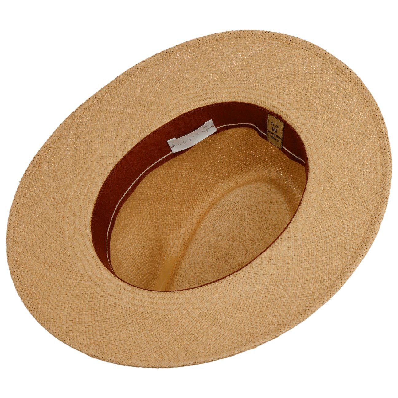 Lierys Sonnenhut (1-St) Panamastrohhut mit Lederband, Made in Ecuador