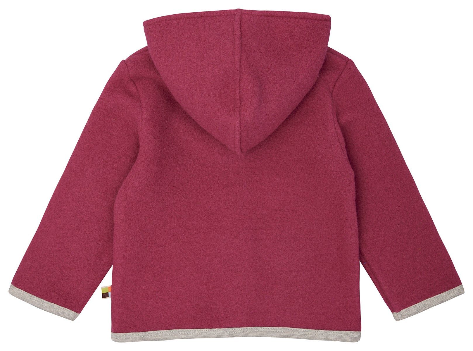 loud + proud Outdoorjacke aus Wollfleece Biowolle, GOTS