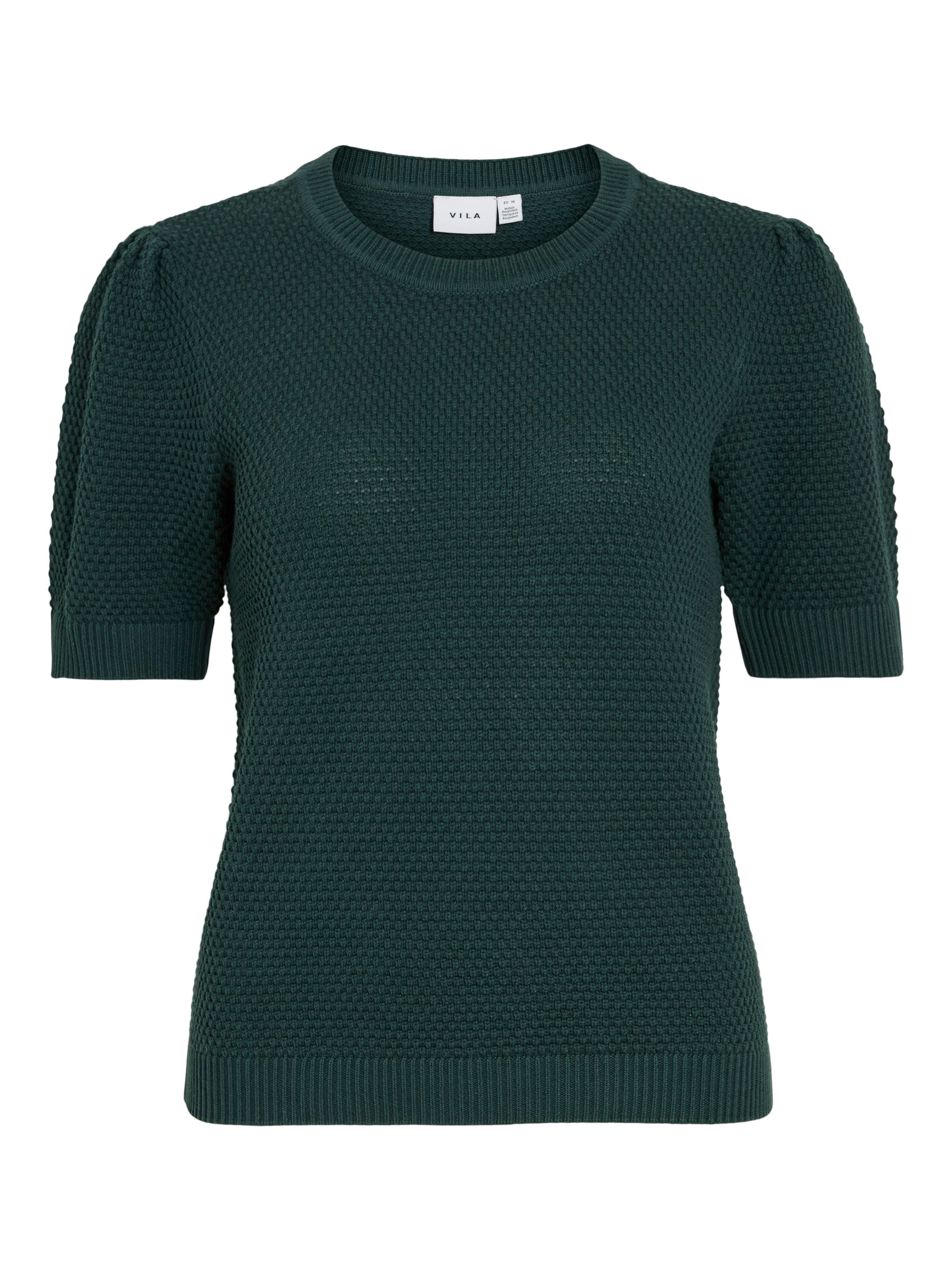 Vila Kurzarmpullover VIDALO O-NECK S/S KNIT günstig online kaufen