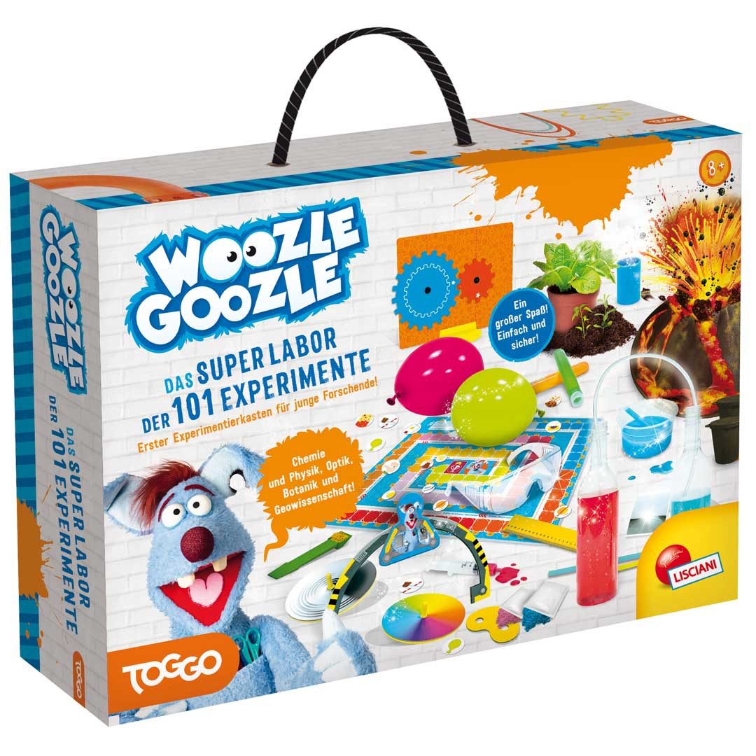 Lisciani Experimentierkasten Woozle Goozle - Das Superlabor der 101 Experimente, Made in Europe