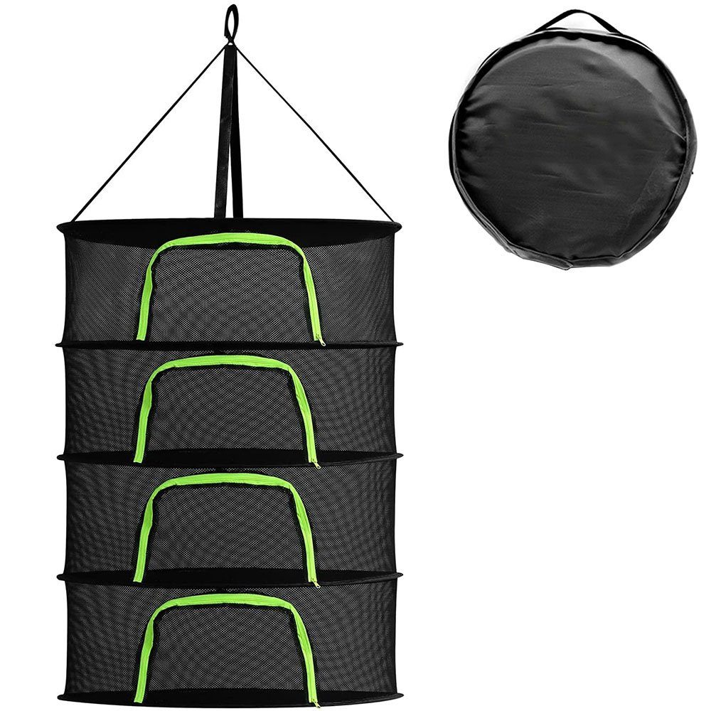 Rosnek Foliengewächshaus 2-8 Schichten Trockengestell, Kräutertrocknungsnet günstig online kaufen