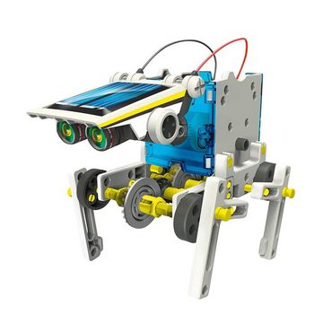 Selva Technik 3D-Puzzle Bausatz 14 in 1 Solar-Roboter, Puzzleteile