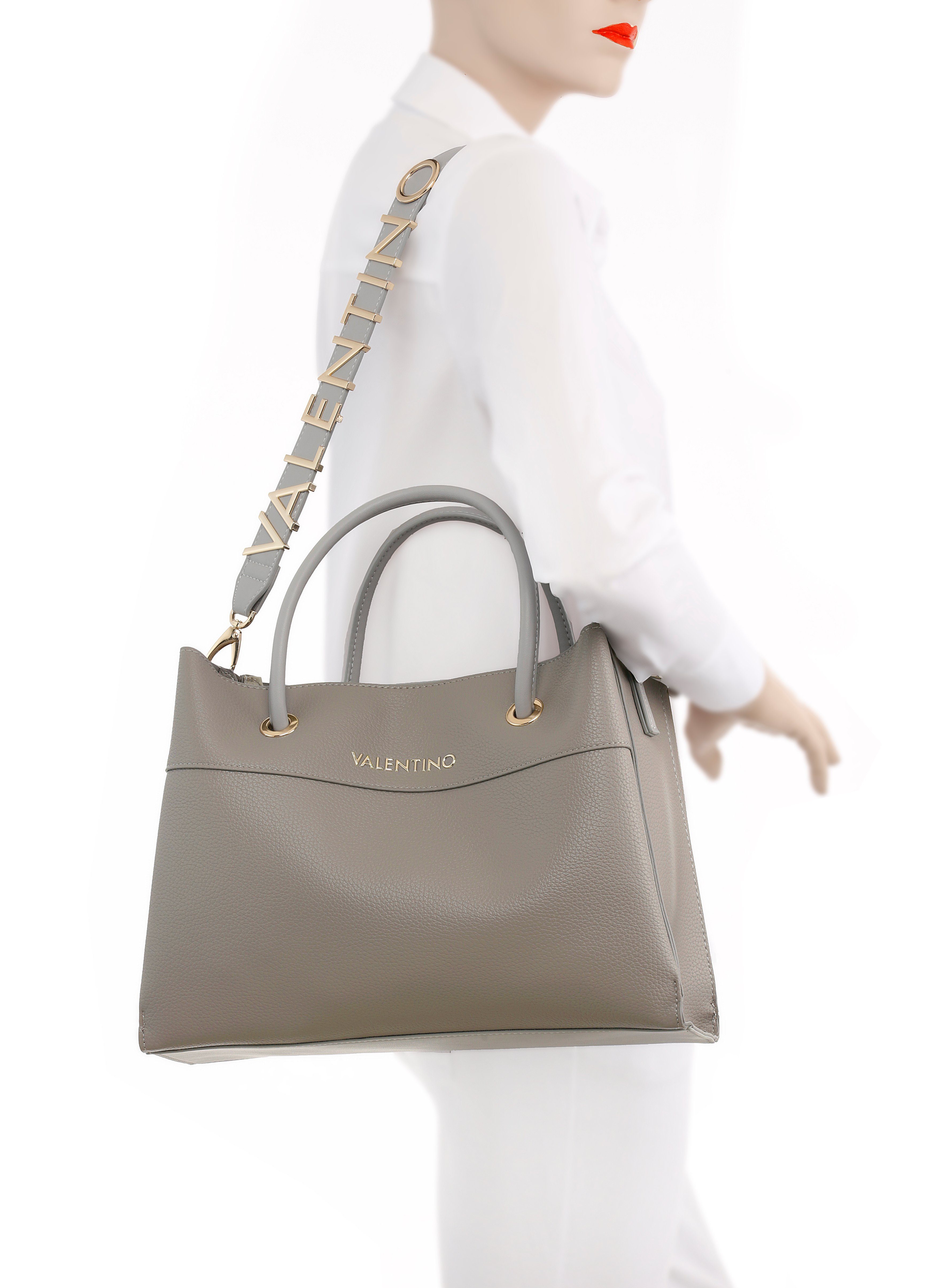 VALENTINO BAGS Henkeltasche ALEXIA, Umhängetasche Schultertasche mit goldfa günstig online kaufen
