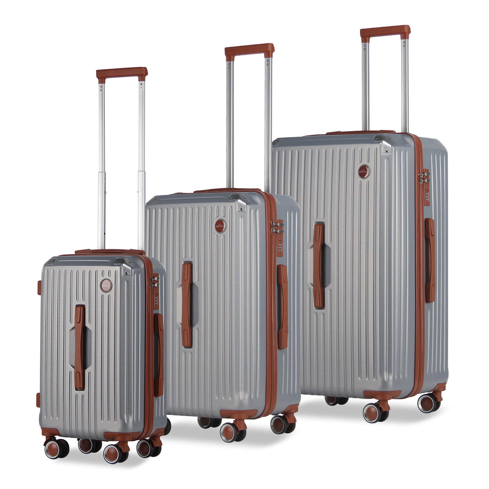 HOMELUX Kofferset Kofferset Reisekoffer 3er Set Hartschalen Koffer Trolley günstig online kaufen