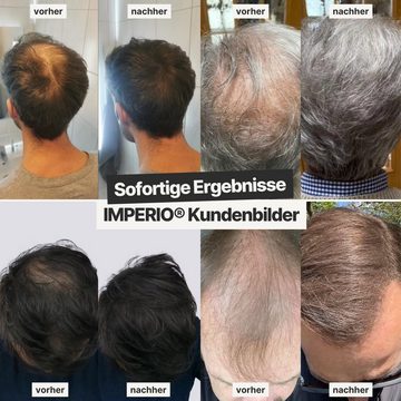 IMPERIO Haarpuder Streuhaar/Schütthaar zur Haarverdichtung & vollem Haar in Sekunden.