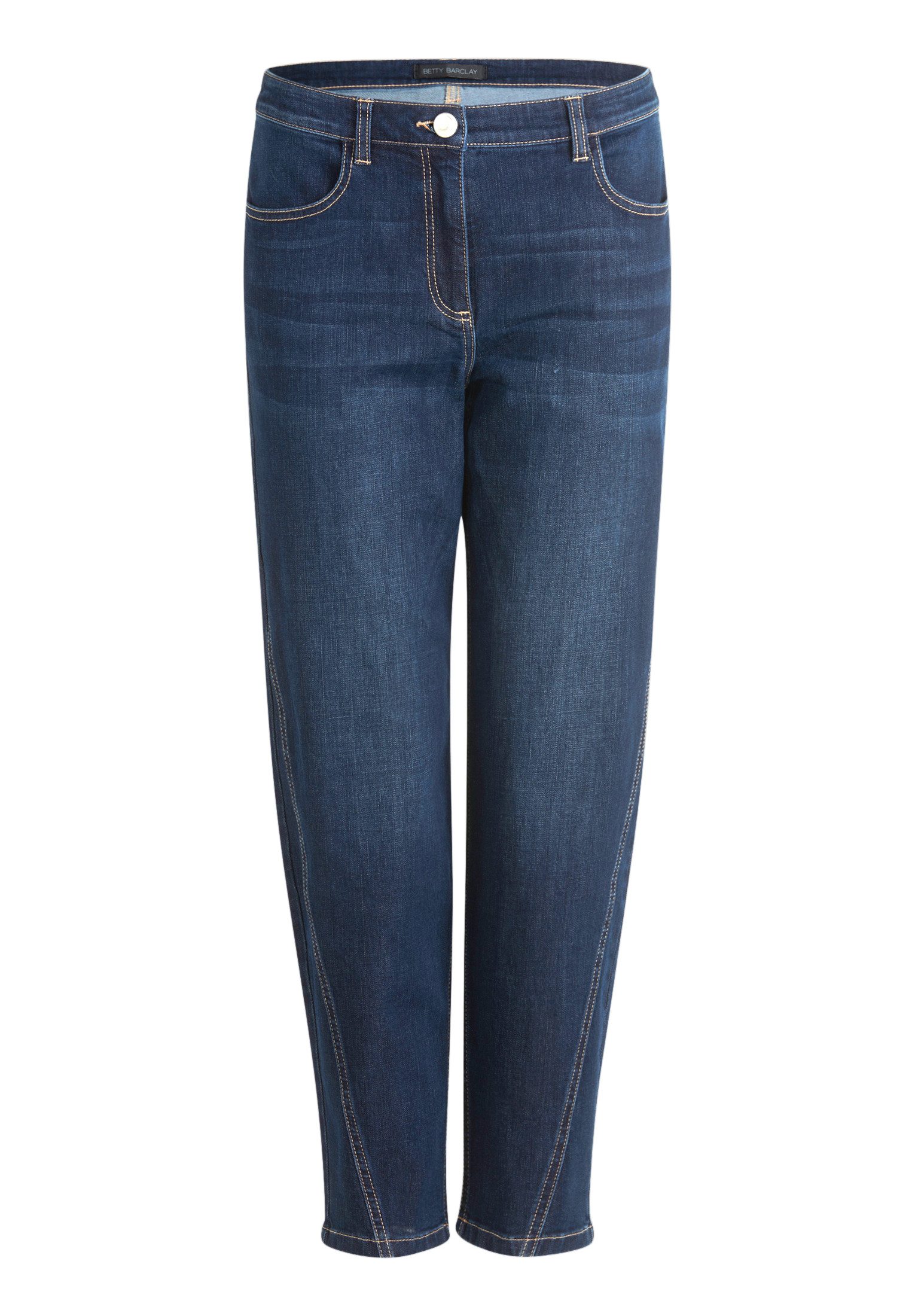 Slim-fit-Jeans Damen unifarben
