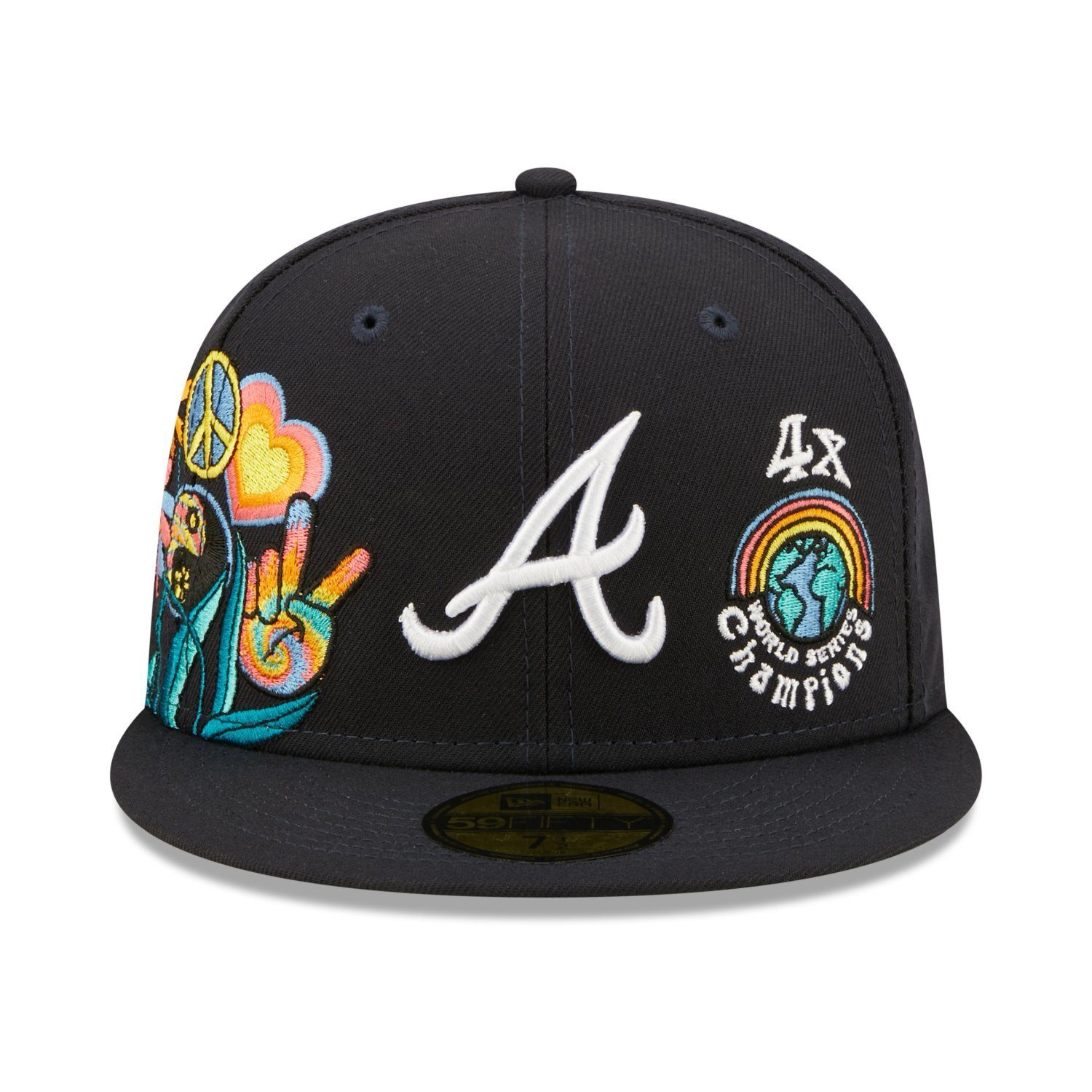 Fitted Atlanta Era 59Fifty Cap New Braves GROOVY