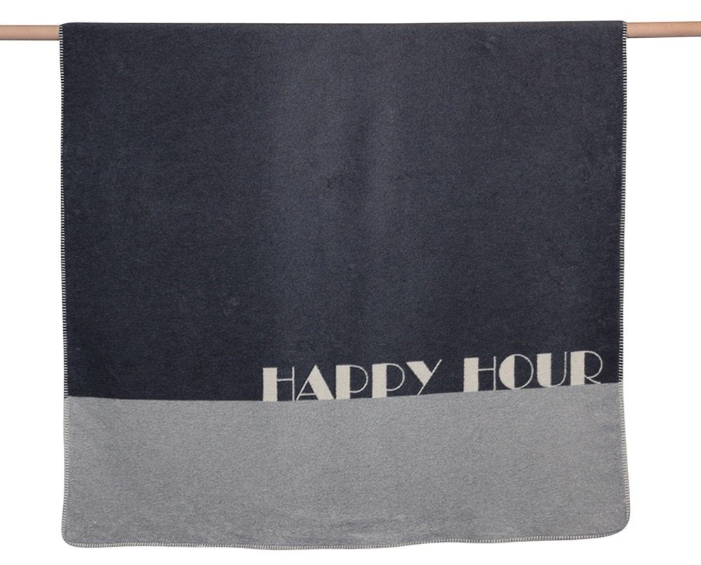 Wohndecke Savona 'Happy Hour' 150 x 200 cm, DAVID FUSSENEGGER