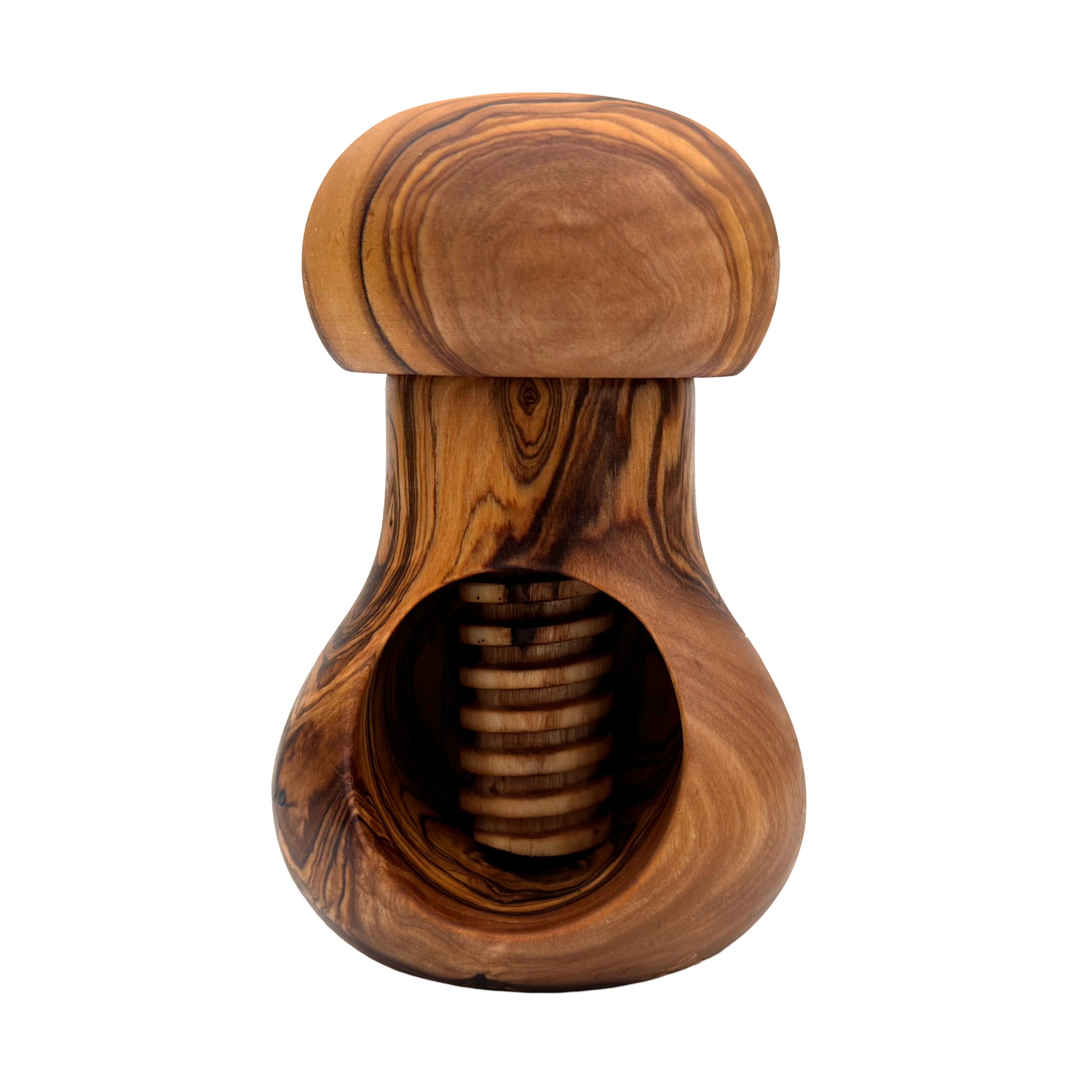 medina mood Nussknacker "Pilz" Nussschraube aus Olivenholz, (1-tlg)