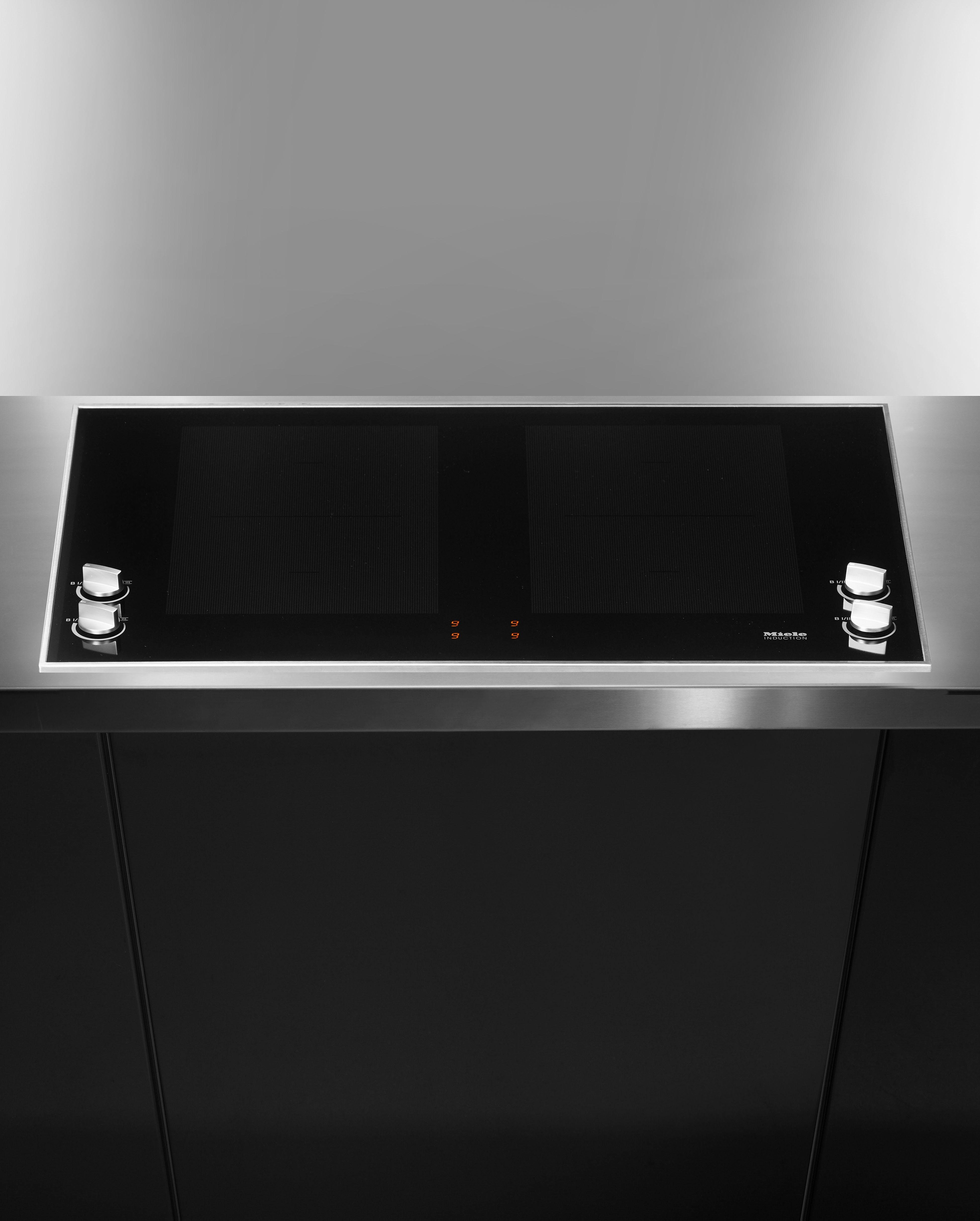 Miele Flex-Induktions-Kochfeld KM 7174 FR, Mit 4 Kochzonen inkl. 2 leistungsstarken PowerFlex-Kochbereichen