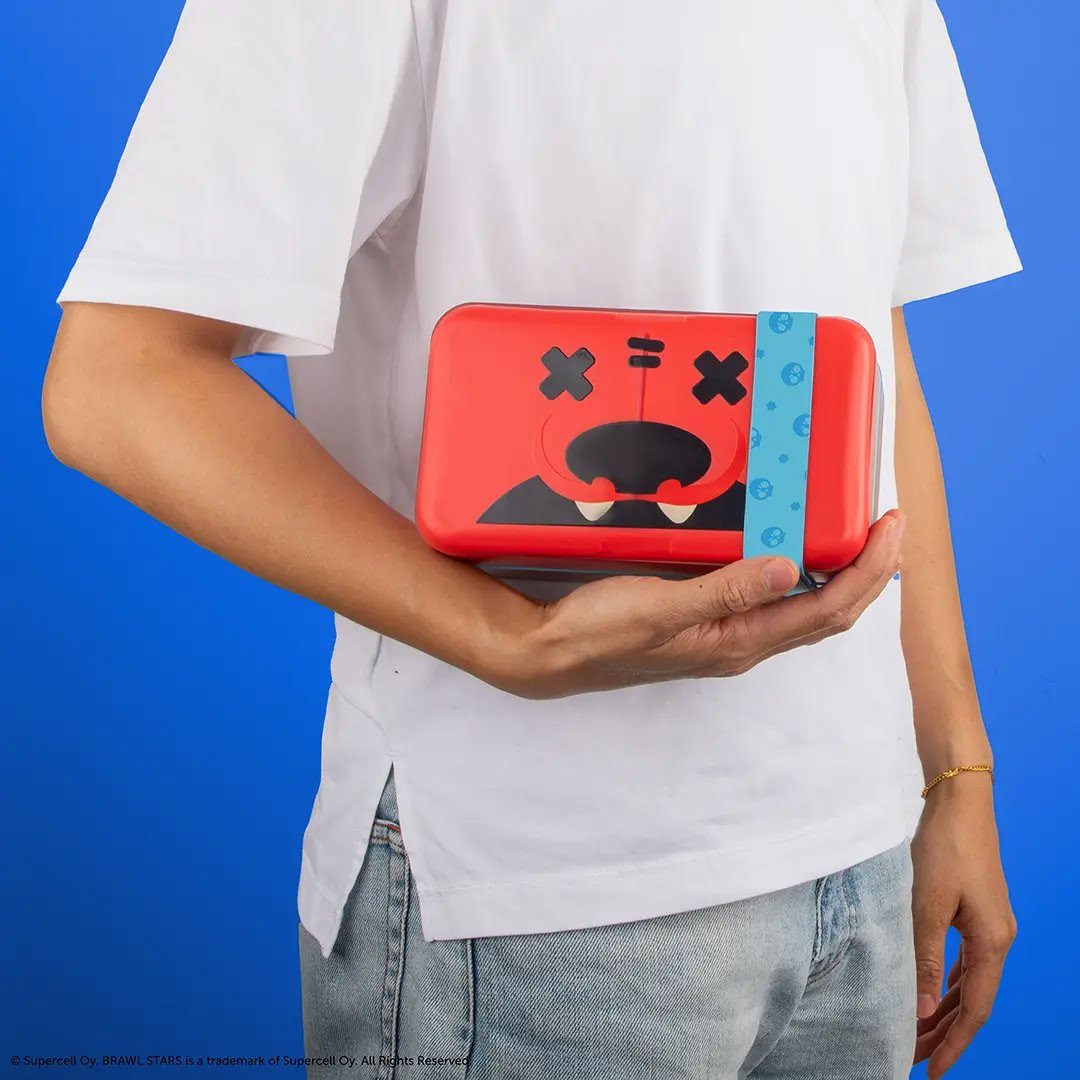 Cinereplicas Lunchbox Brawl Stars Nita Bento Box Lunchbox mit Fächern