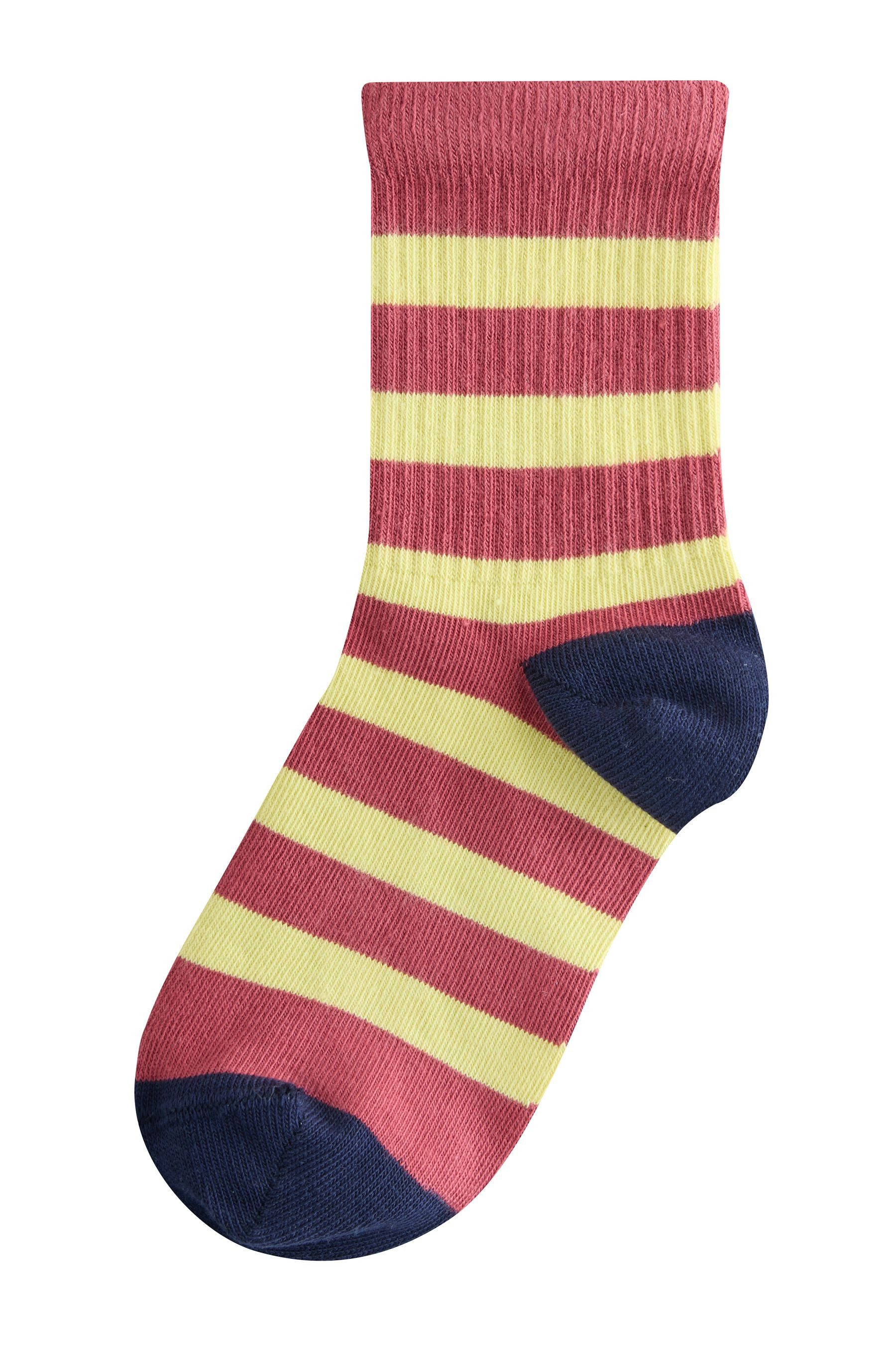 Next Kurzsocken Knöchelsocken mit Streifen und Baumwolle, 3er-Pack (3-Paar) – Bild 2 von 5