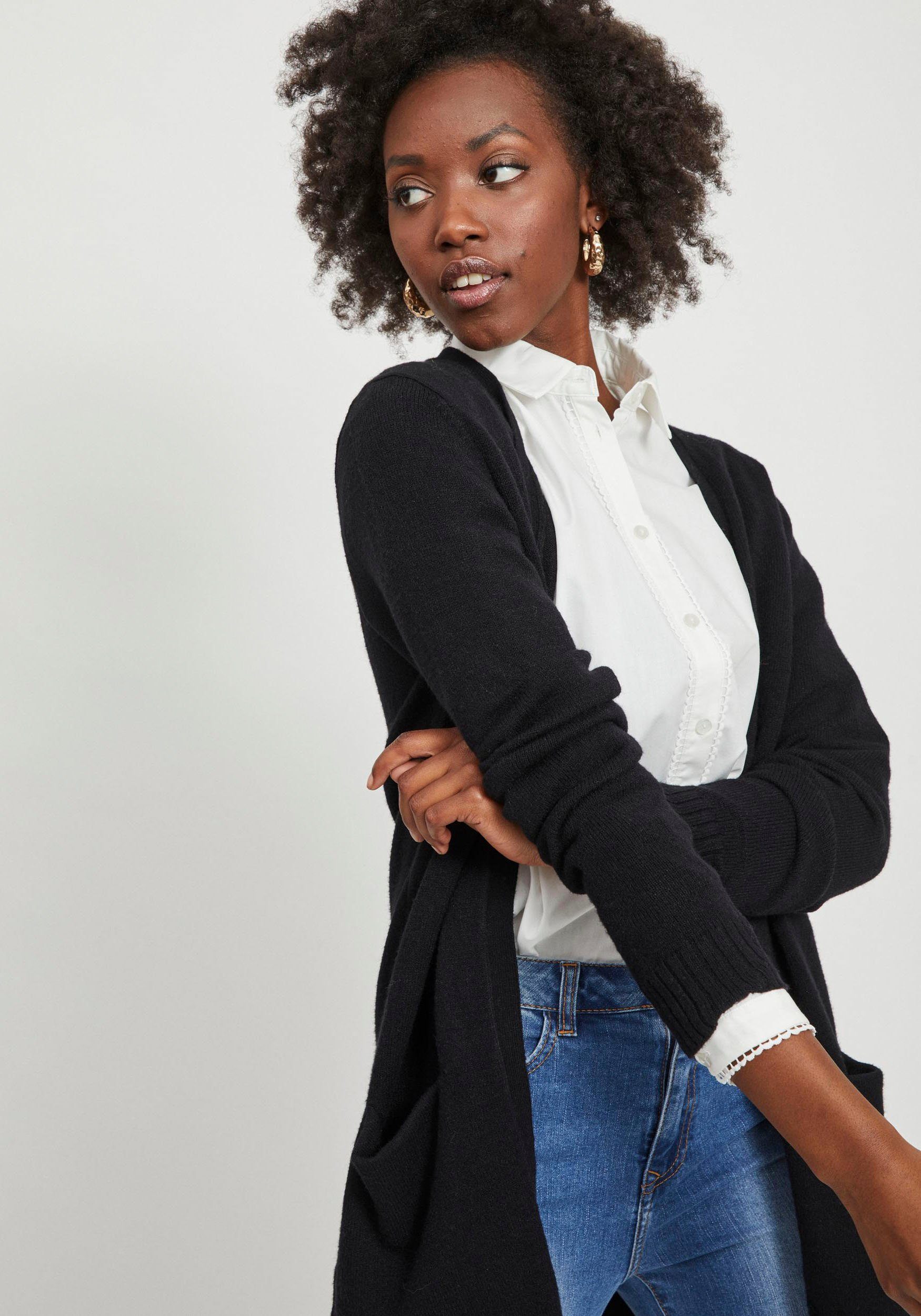 Vila Cardigan VIRIL OPEN L/S KNIT CARDIGAN - NOOS in offener Form