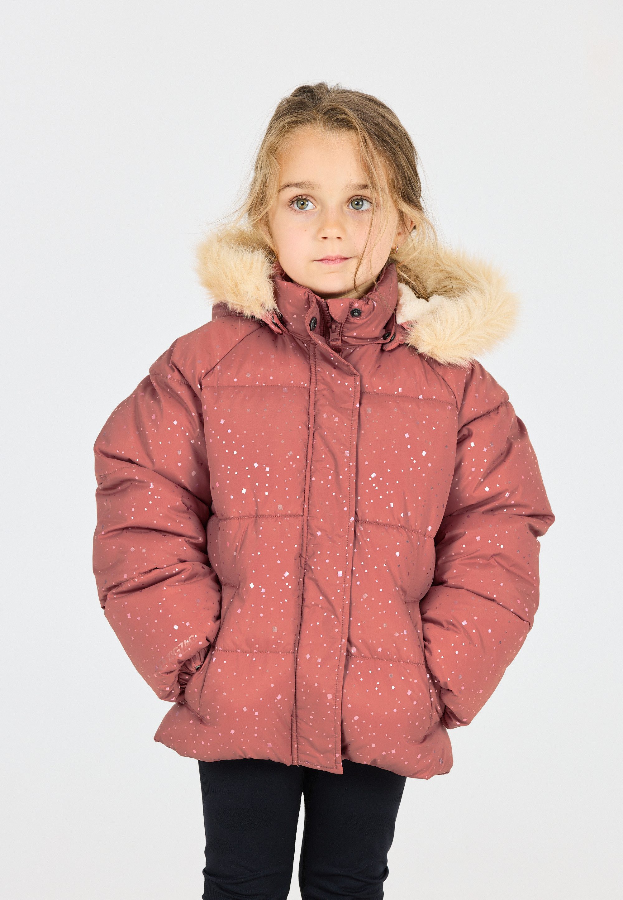 ZIGZAG Steppjacke Alya mit abnehmbarer Kapuze