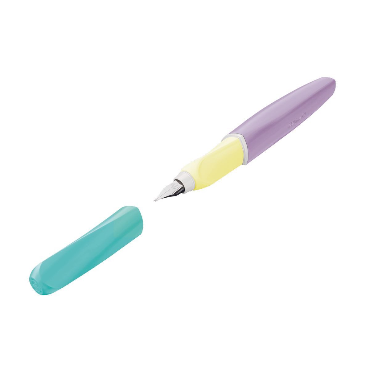 Pelikan Füller Pelikan Füller Twist Color Blocking light P457 Feder M türkis/violett