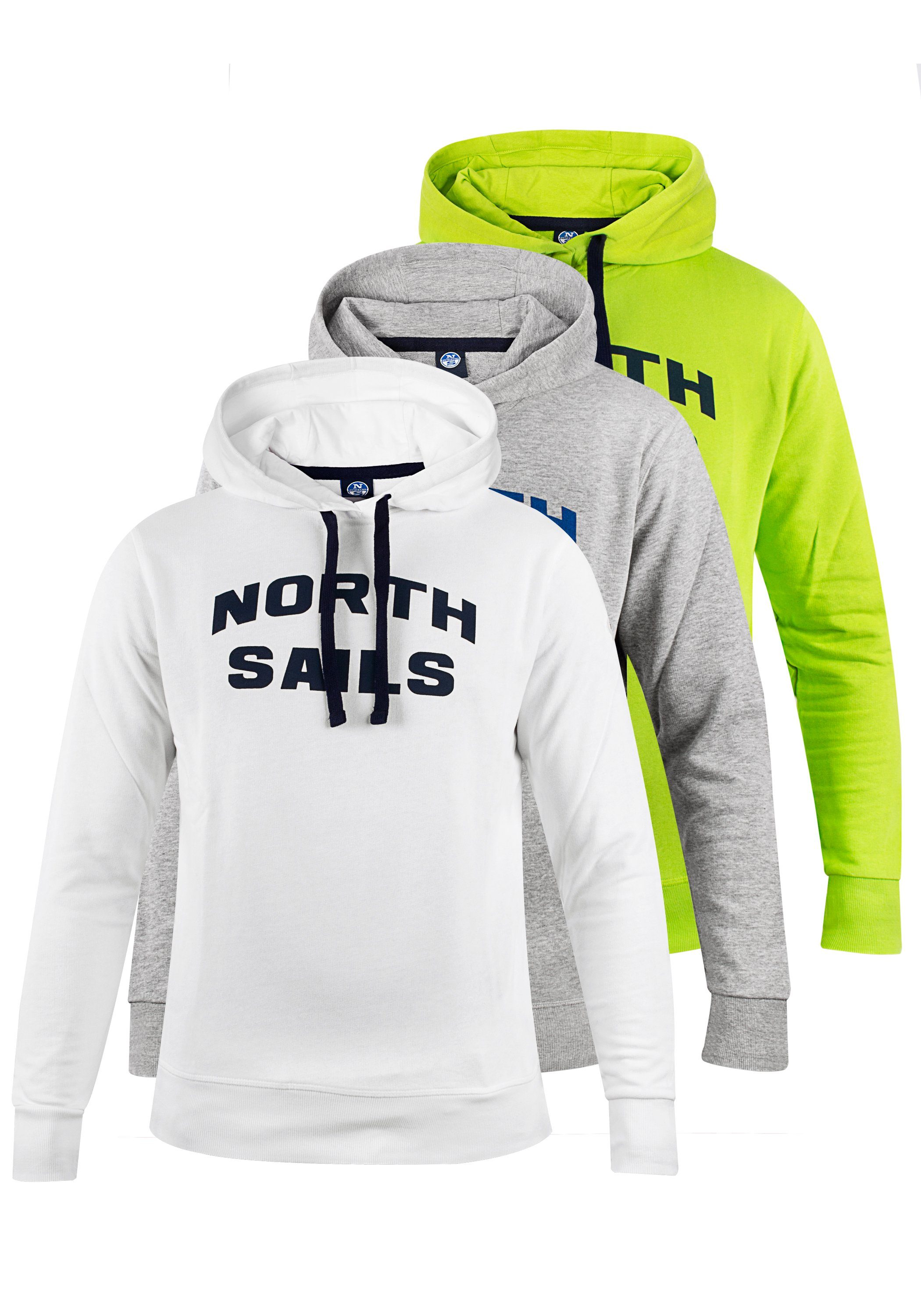 Green W/ HOODED North Herren Sails GRAPHIC Sails Hoodie North Kapuzensweatshirt