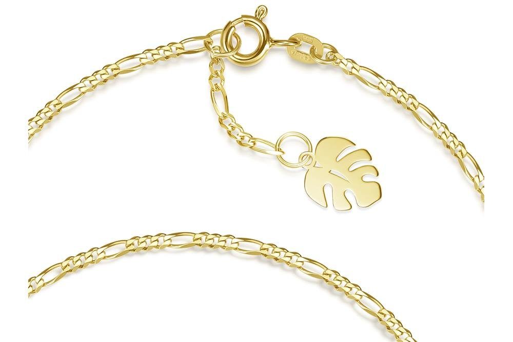 Silberkettenstore Fußkette Fußkette Figaro 2mm mit günstig online kaufen
