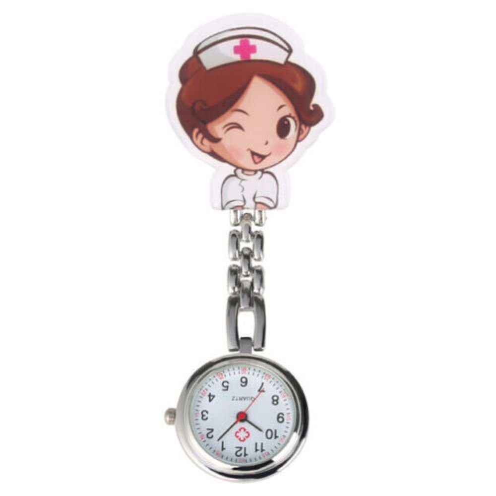 Tidy Krankenpflegeuhr Cartoon Kitteluhr Quarz Krankenschwesteruhr günstig online kaufen