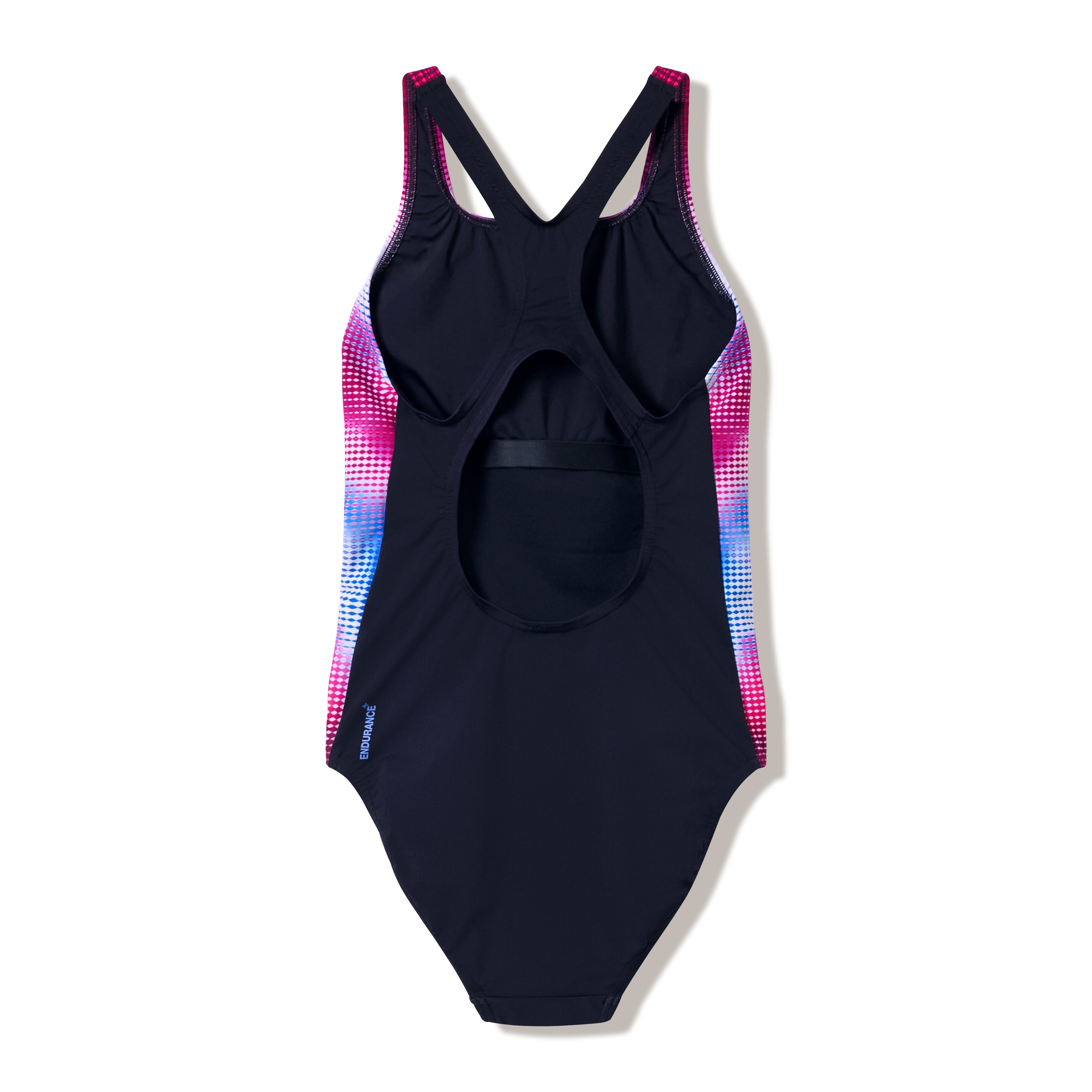 Speedo Badeanzug ENG PRINT MEDALIST für Training und aktives Schwimmen, mit Vier-Wege-Stretch