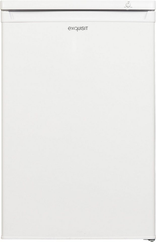 exquisit Gefrierschrank GS12-040E weiss, 85,5 cm hoch, 55,0 cm breit,  Gefrierschubladen - transparent für einen besseren Überblick