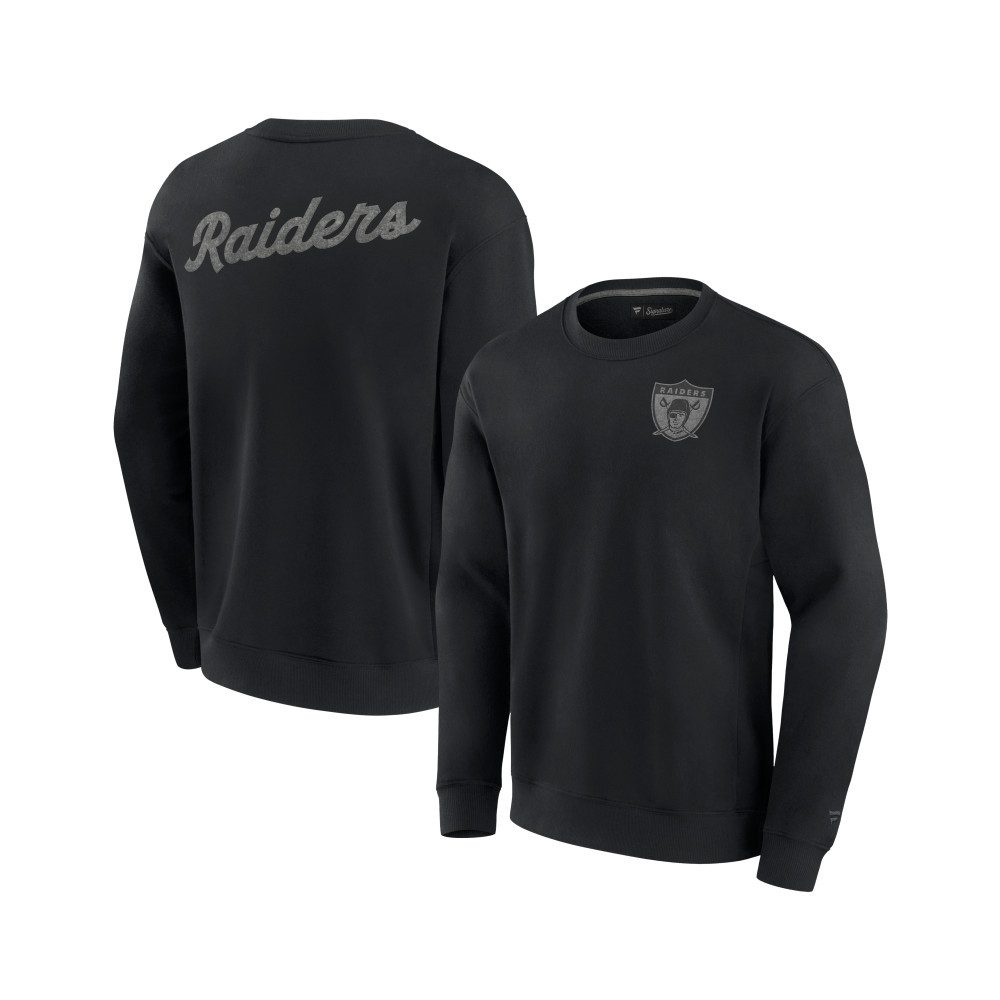 Sweatshirt Las Vegas Raiders Heritage Fleece Crew Sweatshirt
