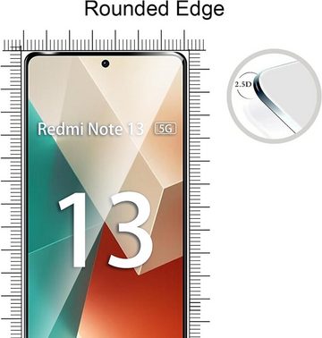 MSM 2X Schutzglas (Display + Kamera) für Xiaomi Redmi Note 13 5G, Displayschutzglas