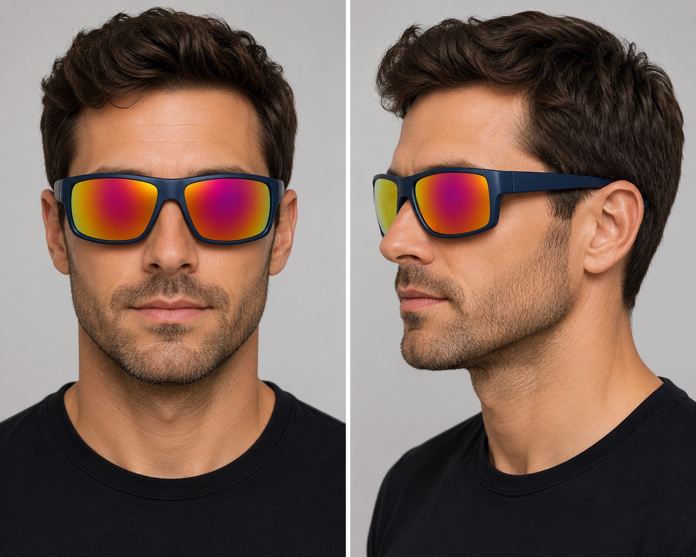 DanCarol Sonnenbrille DC-S-830-Sportsonnenbrille für Damen und Herren