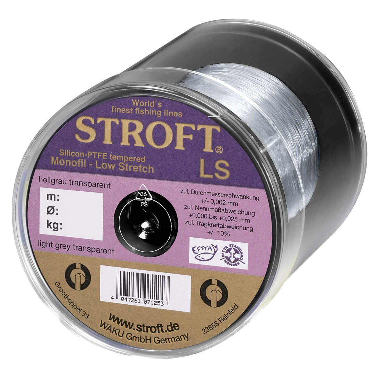 Angelschnur Schnur STROFT LS Monofile 500m