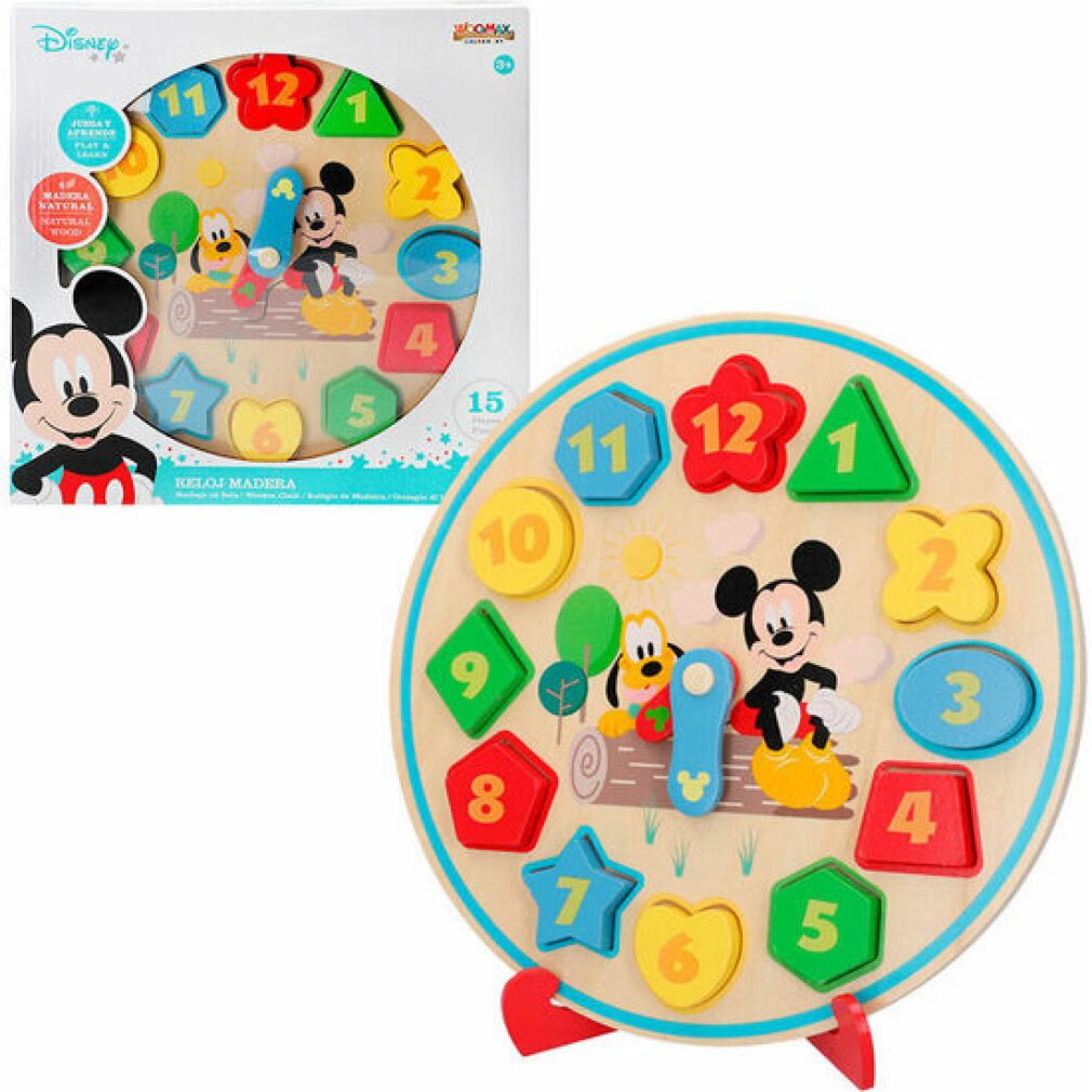 WOOMAX Actionfigur Disney Baby Holzuhr