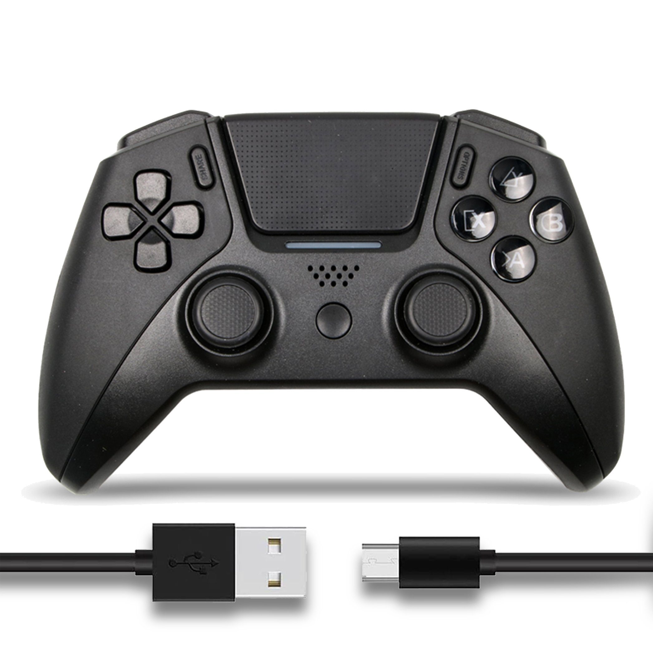 Tadow Gamepad, Game Controller, für PS4/PS3/PC, Wireless, Bluetooth  PlayStation 4-Controller