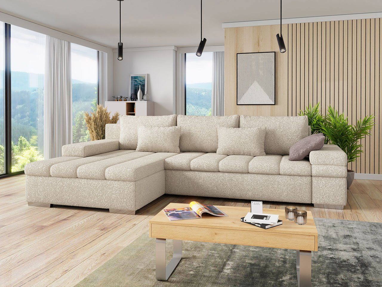 MIRJAN24 Ecksofa Bangkok Premium, mit Bettkasten günstig online kaufen