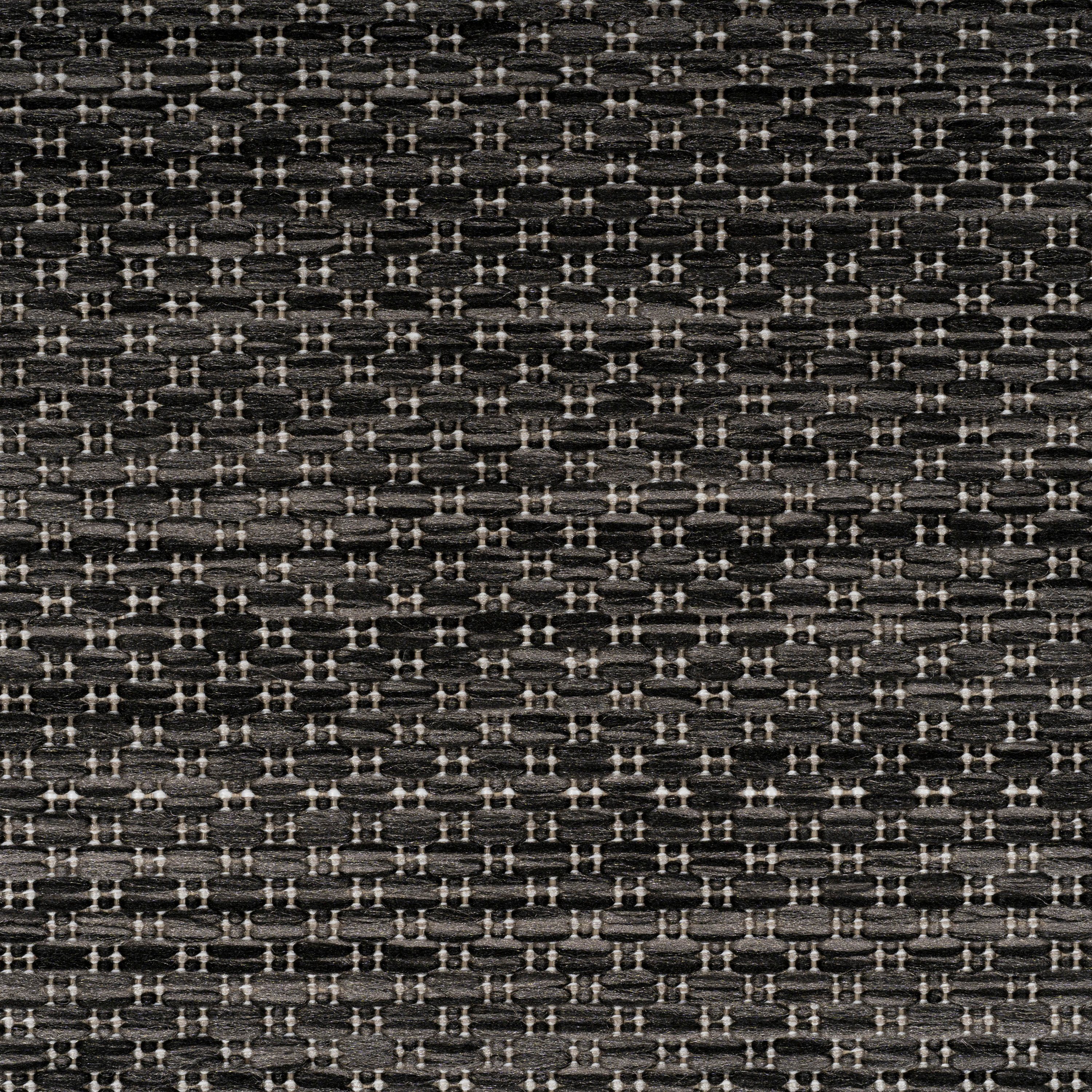 Höhe: Schwarz Küche, Rund, mm, 5 Teppich - Teppich Teppium, Terrasse Einfarbig, Unicolor Balkon,