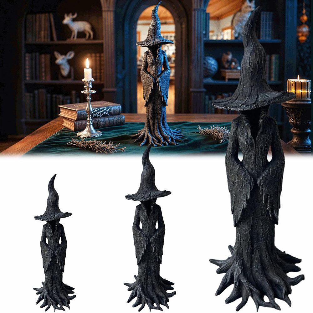 CLTYQ Dekofigur Gothic-Resin-Halloween-Figur, charmante Hexenstatue (1 günstig online kaufen